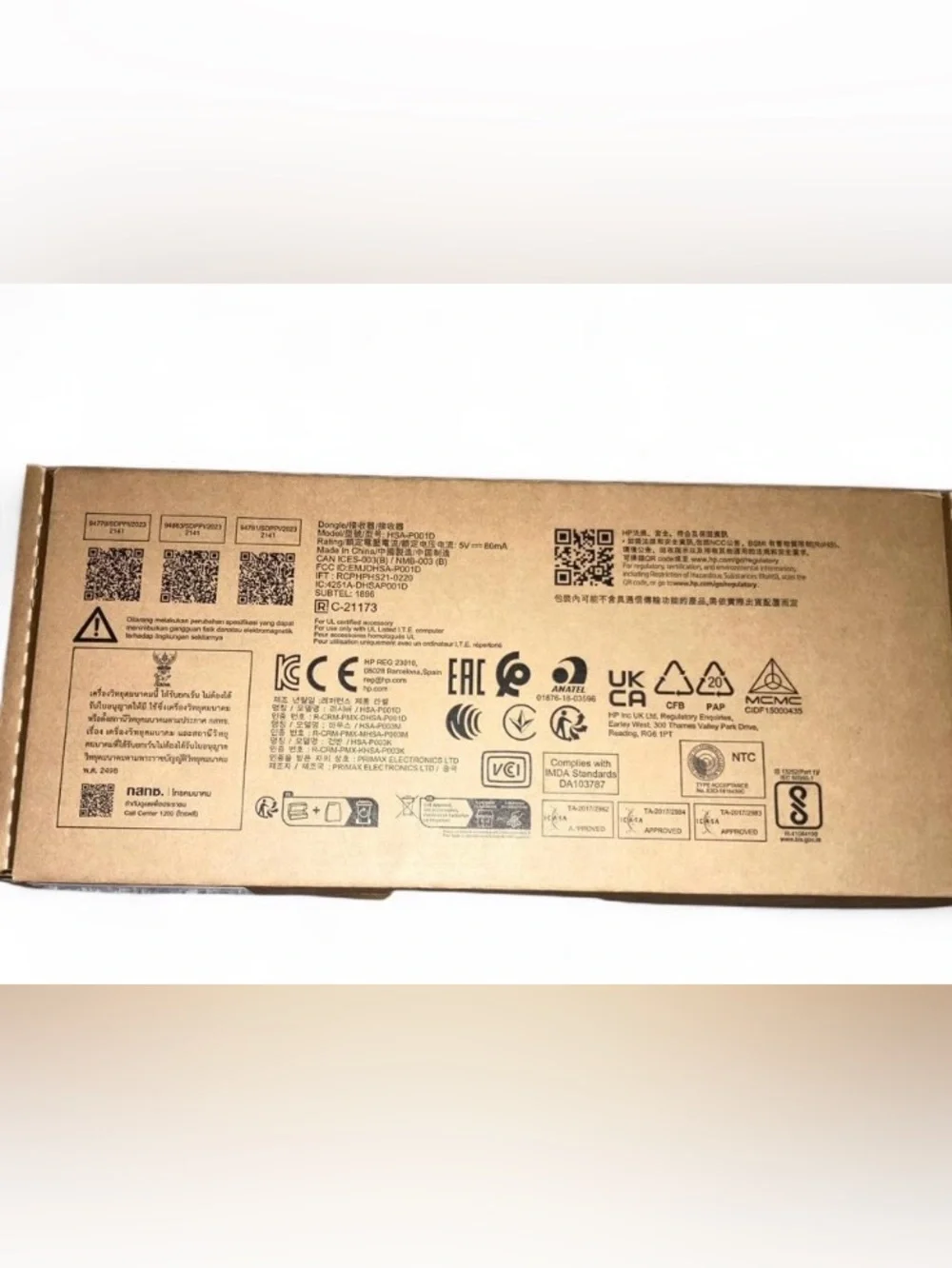 HP 710 WIRELESS KEYBOARD & MOUSE M55012-001 M54696-001 M54845-001 US English